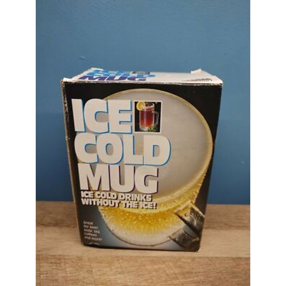 Seville Ice Cold Mug 12 oz 1993 #21001 Vintage new old stock